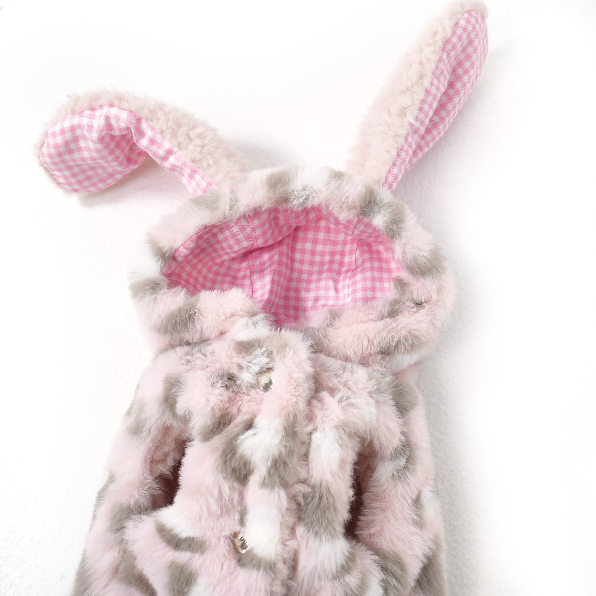 Leopard-Print Bunny dog vest – product photo 3, kawaii pet apparel by kuwoof