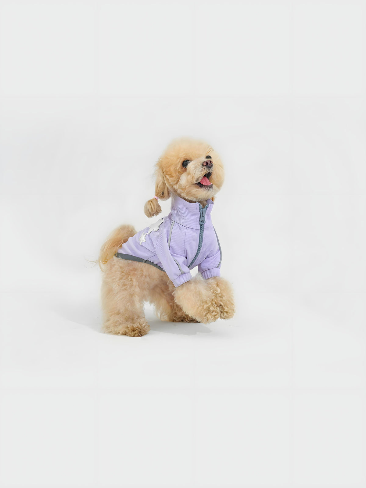 Metroid dog coat – product photo 4, kawaii pet apparel by kuwoof