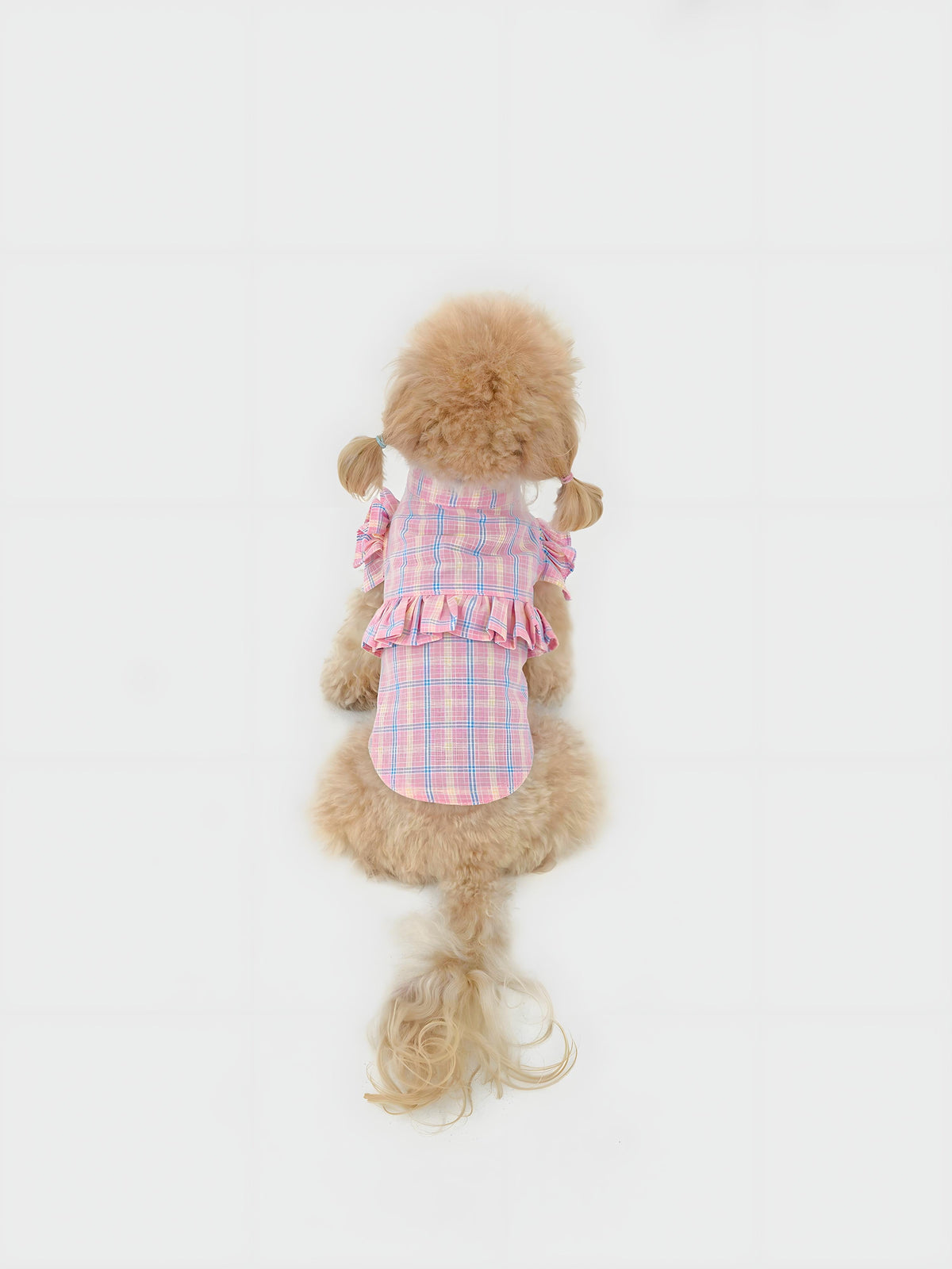 Puffs dog dress – product photo 2, kawaii pet apparel by kuwoof