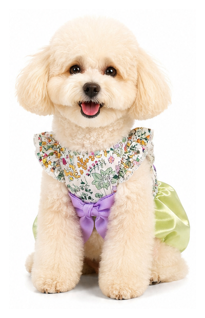 Monet Pumpkin — Dog Dress