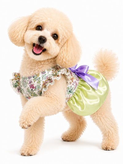 Monet Pumpkin — Dog Dress
