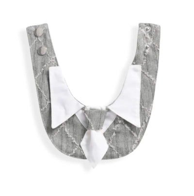 Dapper Pup Tie Bib – product photo 16, kawaii pet apparel by kuwoof