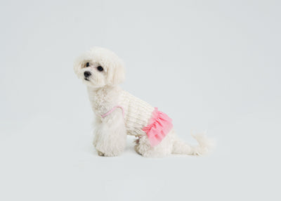Dream Ballet dog dress – product photo 5, kawaii pet apparel by kuwoof