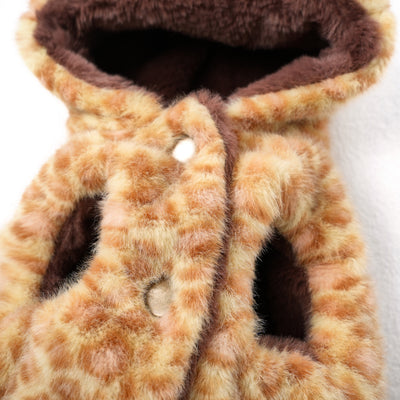 Leopard-Print Bear dog vest – product photo 4, kawaii pet apparel by kuwoof