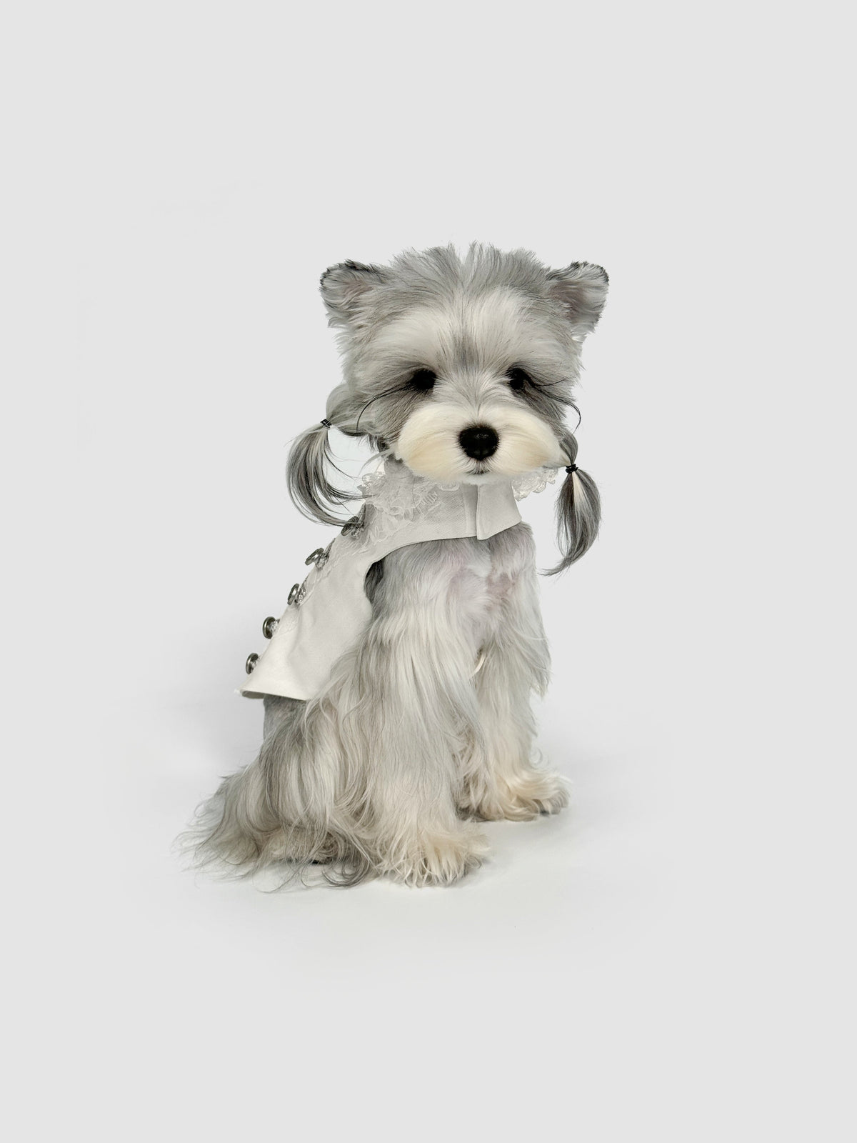 Lorraine dog dress – product photo 4, kawaii pet apparel by kuwoof