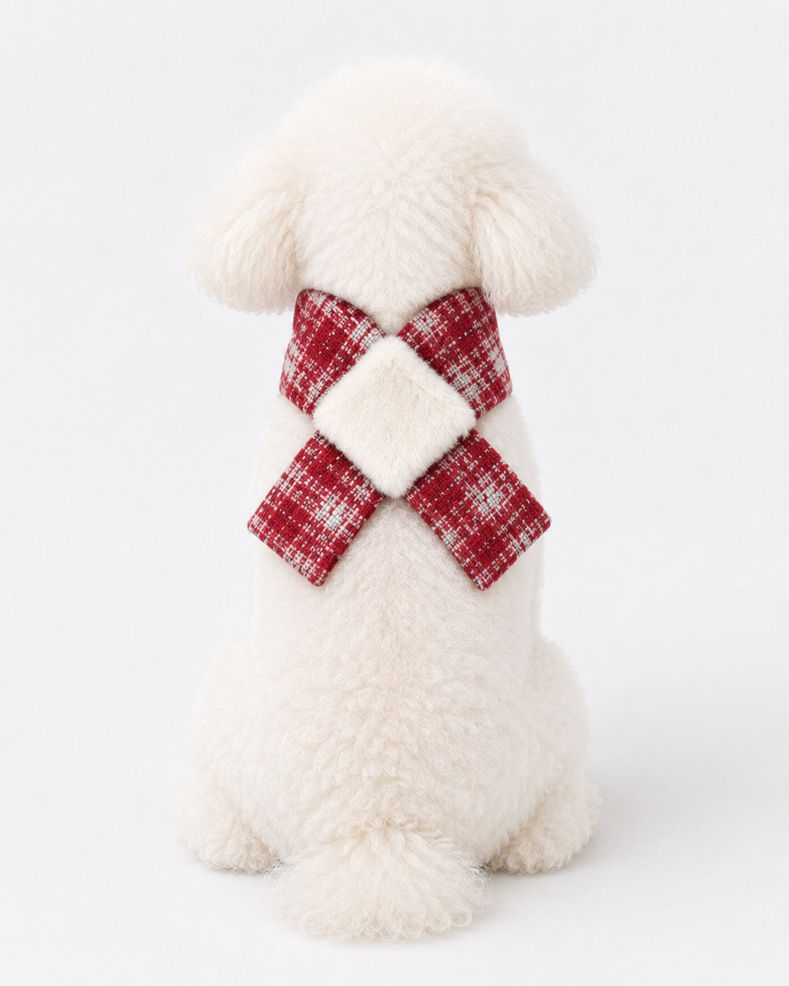 New Day Bow Scarf for dogs – product photo 4, kawaii pet apparel by kuwoof