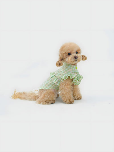 Puffs dog dress – product photo 10, kawaii pet apparel by kuwoof