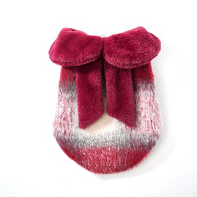 Scarlet Bow dog coat – product photo 5, kawaii pet apparel by kuwoof