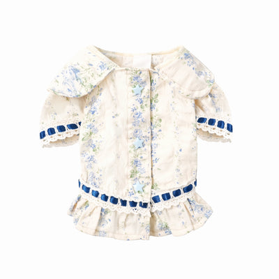 Serene Garden dog dress – product photo 5, kawaii pet apparel by kuwoof
