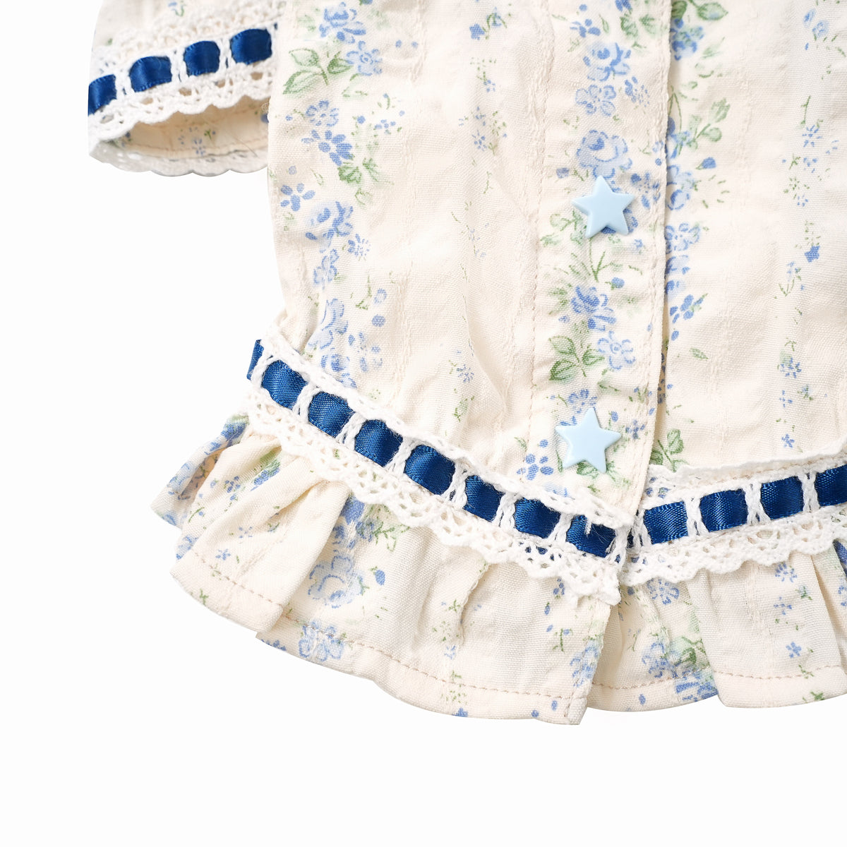 Serene Garden dog dress – product photo 7, kawaii pet apparel by kuwoof