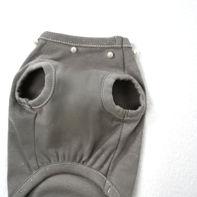 Silver-Gray Minor dog vest – product photo 8, kawaii pet apparel by kuwoof