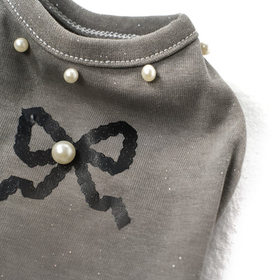 Silver-Gray Minor dog vest – product photo 9, kawaii pet apparel by kuwoof