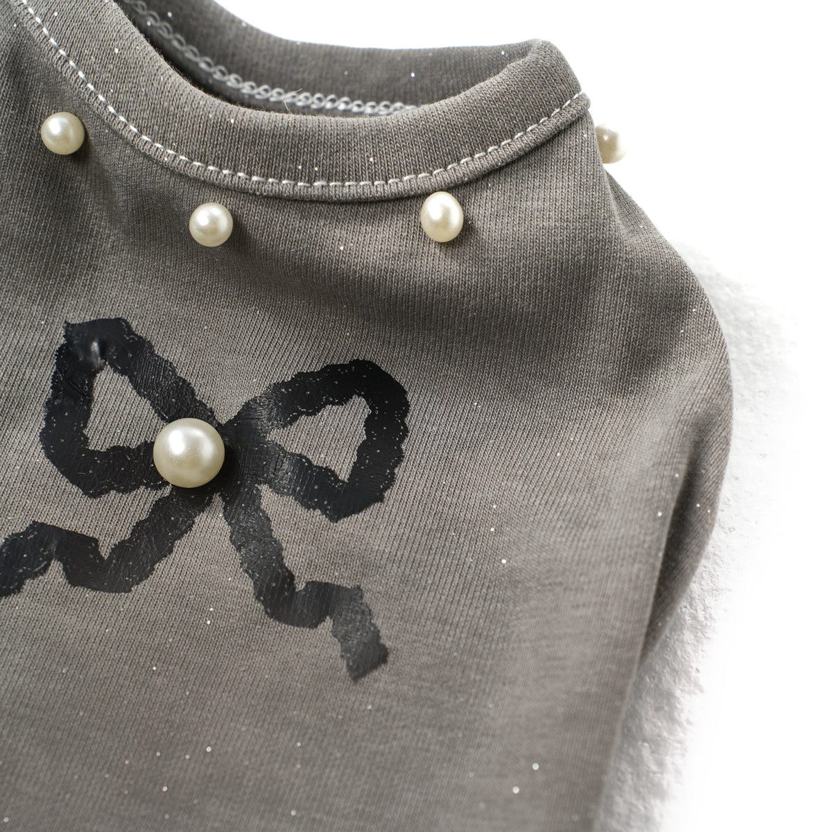 Silver-Gray Minor dog vest – product photo 9, kawaii pet apparel by kuwoof