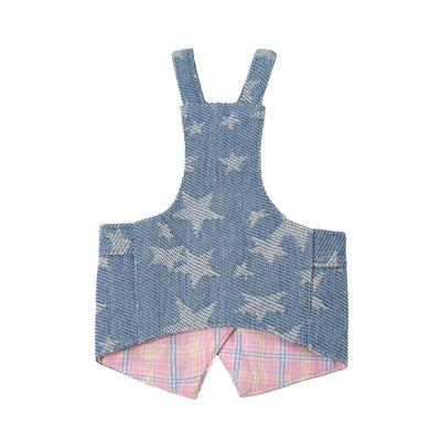 Starlit Cowboy dog shorts set – product photo 6, kawaii pet apparel by kuwoof